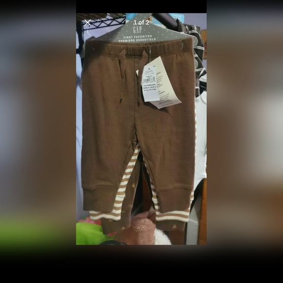 Gap 0-3 months 3 pack pants - Picture 2 of 2